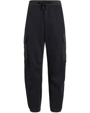 Dolce & Gabbana ダブルフェイス トラックパンツ - ブルー