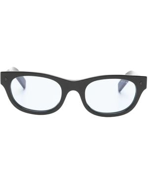 Prada Lunettes De Soleil À Monture Papillon - White