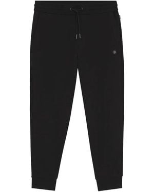 BOSS Elastic-Waistband Track Trousers - Black