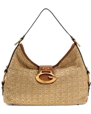 Guess Große Camden Schultertasche - Natur