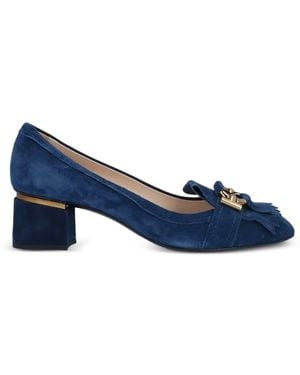 Tod's Pumps Courts Con Tacco - Blu