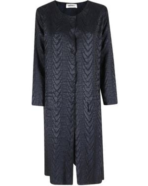 MEIMEIJ Manteau À Fini Texturé - Blue