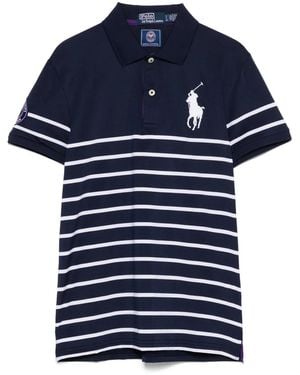 Polo Ralph Lauren Polo Pony-Embroidered Polo Shirt - Blue