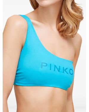 Pinko Asymmetrische Bikinitop - Blauw