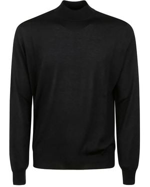 Alpha Industries Turtleneck Wool Sweater - ブラック