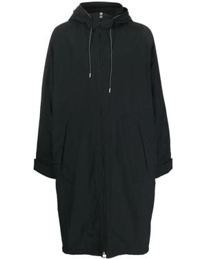 OAMC Zip-Up Hooded Parka - Black