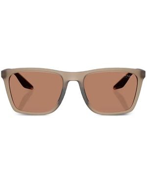 Prada Linea Rossa Square-Frame Sunglasses - Pink