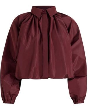 Patou Balloon Blouse - Red