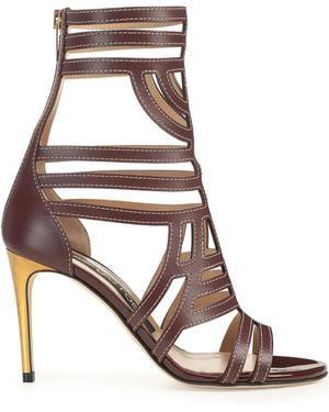 Sergio Rossi Sr Agate Sandals - Brown