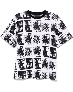Rassvet (PACCBET) パターンジャカード Tシャツ - ブラック