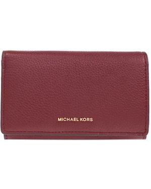 MICHAEL Michael Kors Leather Wallet - Purple