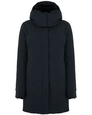 Save The Duck Samantah Hooded Coat - Blue