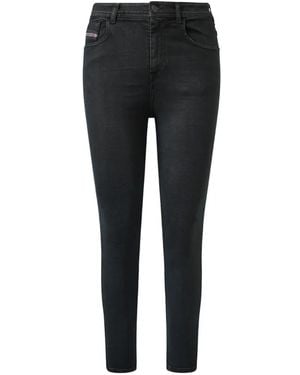 DIESEL 1984 Slandy High-Waisted Jeans - Black