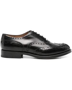 Church's 25 Mm Burwood Oxford Veterschoenen - Zwart