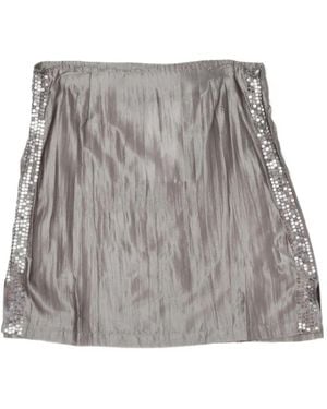 GIMAGUAS Falda Jules Con Lentejuelas - Gris