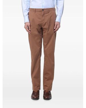 Siviglia Regular Chino Trousers - Brown