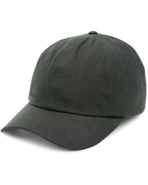 Barbour Logo-Embroidered Baseball Cap - Gray