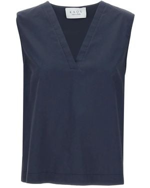 Kaos Ärmeloses Oberteil - Blau