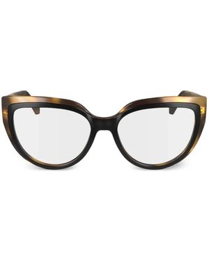 Ferragamo Cat-Eye-Brille - Schwarz