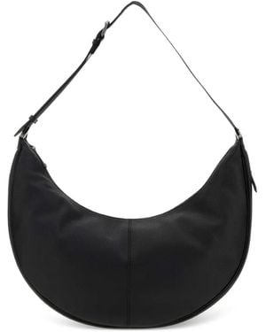 Fendi Crescent-Shaped Shoulder Bag - Black