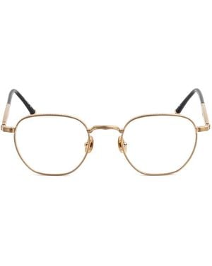 Matsuda Round-Frame Glasses - Natural