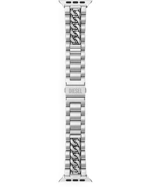 DIESEL Stainless Steel Watch Band For Apple Watch, 38-49Mm - White