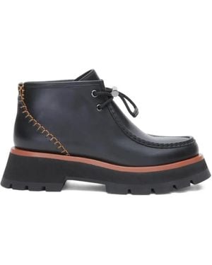 3.1 Phillip Lim Kate lug-sole boots - Azul