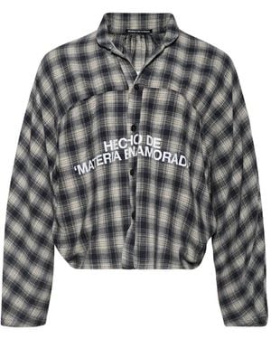 RRR123 Camicia Materia Nazarene - Grigio