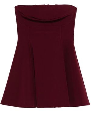 Axel 113 Vestido Nova Corto Palabra De Honor - Morado