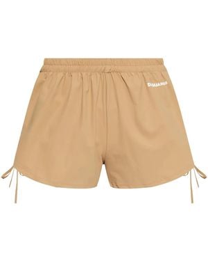 DSquared² Drawstring Shorts - Natural