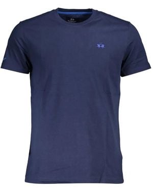La Martina Short-Sleeve T-Shirt - Blue