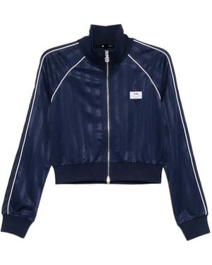 Ksubi Gestreepte Cropped Sweater - Blauw