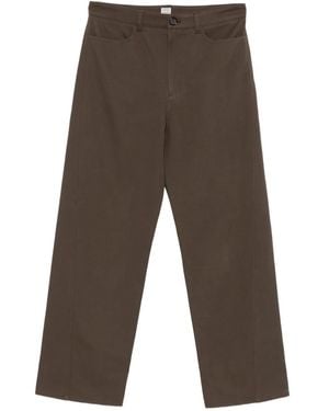 TOTEME Twisted Trousers - Grey