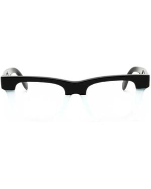 Palm Angels Lunettes De Vue Rectangulaires Style 12 - White
