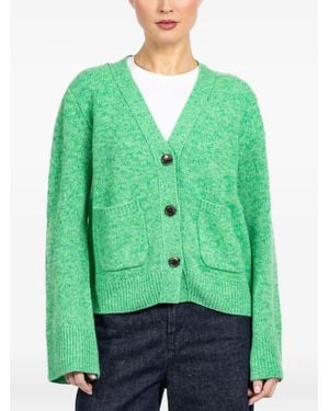 Lisa Yang Cardigan Danni À Poche Plaquée - Vert