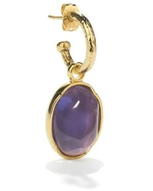Goossens Talisman Single Earring - Blue
