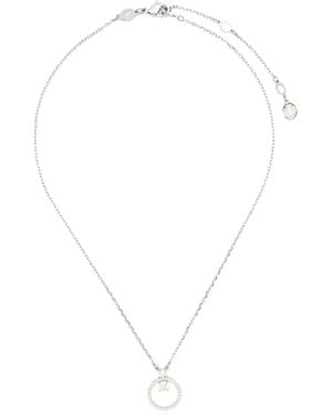 Swarovski Collar Constella Con Colgante De Anillo - Blanco