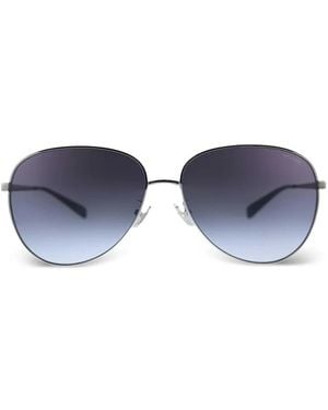 COACH Pilot-Frame Tinted Sunglasses - Blue