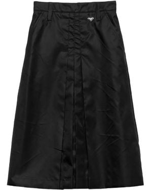 Prada Re-Nylon Flared Skirt - Black
