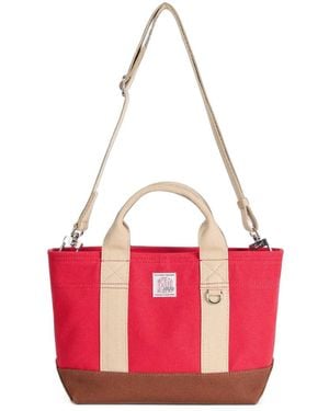KENZO Small Work And Play Archive Signature Tote Bag - Red