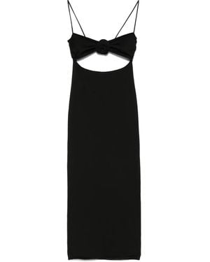 LaRevêche Leyla Midikleid - Schwarz