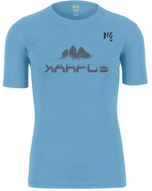 Karpos Loma Evo Print T-Shirt - Blue