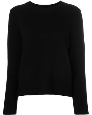 Chinti & Parker Boxy Cashmere Jumper - Black