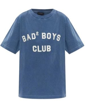 DSquared² T-Shirt With Print - Blue