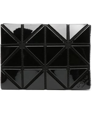 Issey Miyake Kartenetui Mit Geometrischen Einsätzen - Schwarz