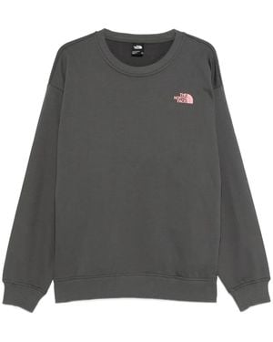 The North Face Logo-Print Sweatshirt - Grey