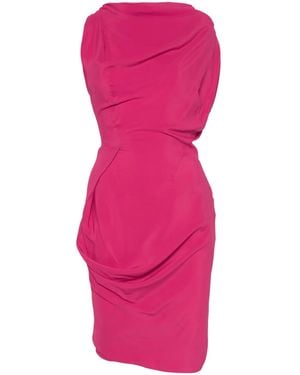 Vivienne Westwood Fond Midi-Jurk - Roze