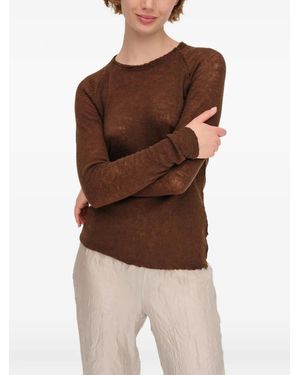 Gudrun & Gudrun Barba Raglan-Sleeve T-Shirt - Brown