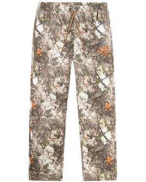 LAB C.O. OFF WHITE Camo-Print Diagonals Track Trousers - White