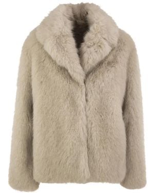 Weekend by Maxmara Soft Textured Short Coat - Natural